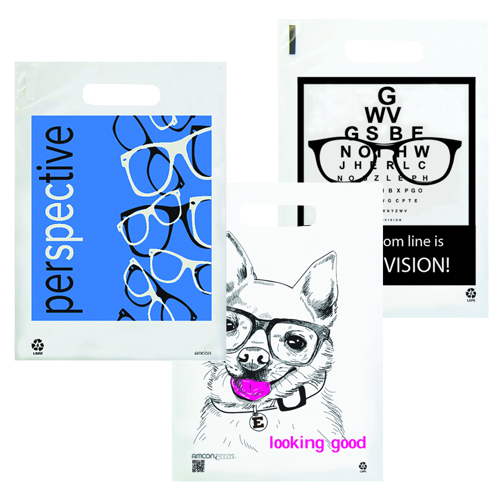Eye Care Supply Bags - Medium Clear