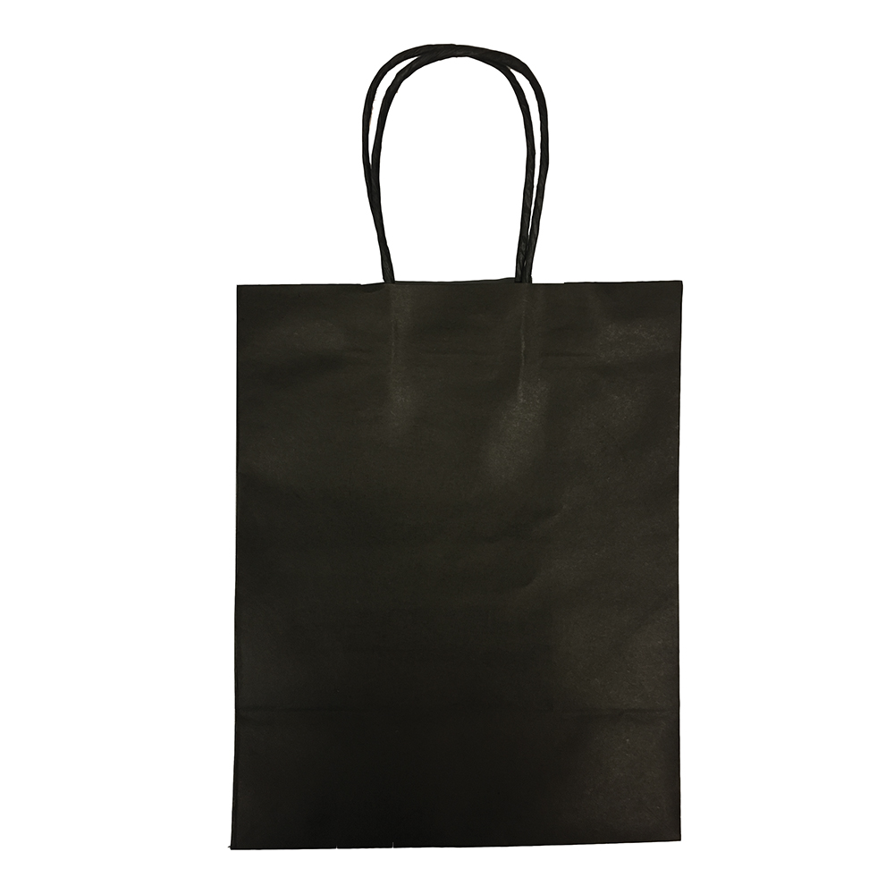 Black Kraft Paper Bag