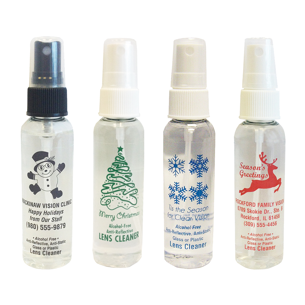 AR KLEEN Lens Cleaner - 2oz Holiday Designs Personalized