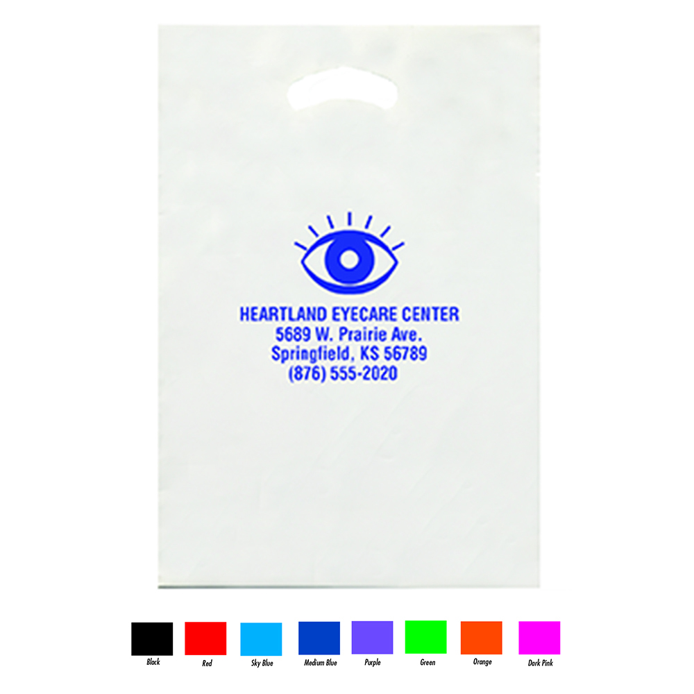 Personalized Medium White Supply Bag