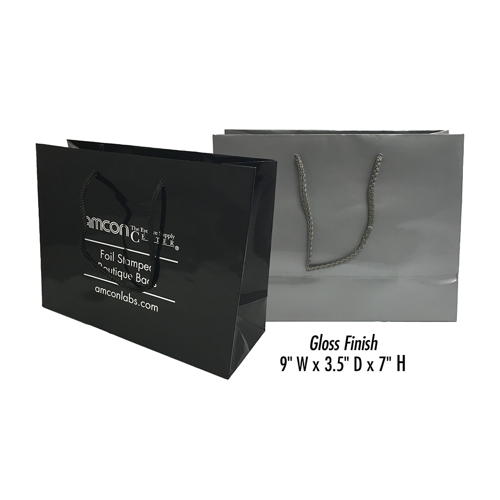 Personalized Euro Tote Bags - Wide, Gloss