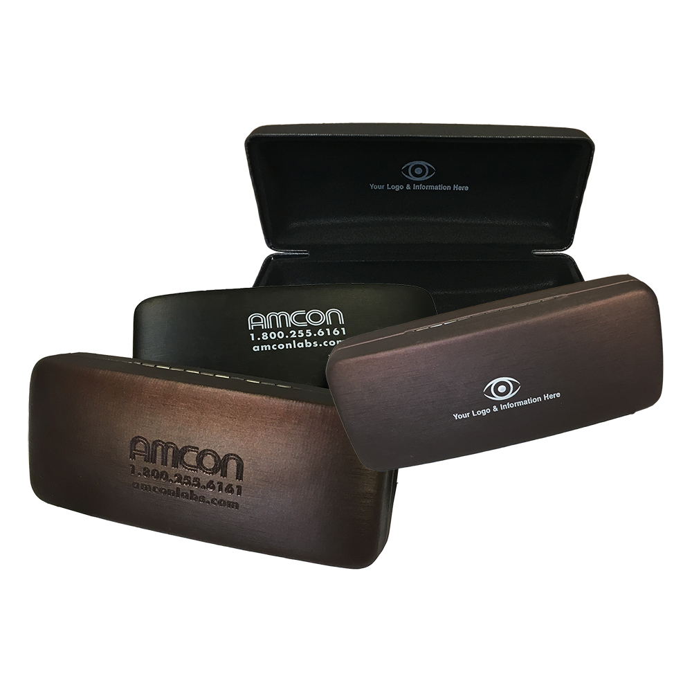 Personalized Deep Satin Square Protective Case - Single Stamp