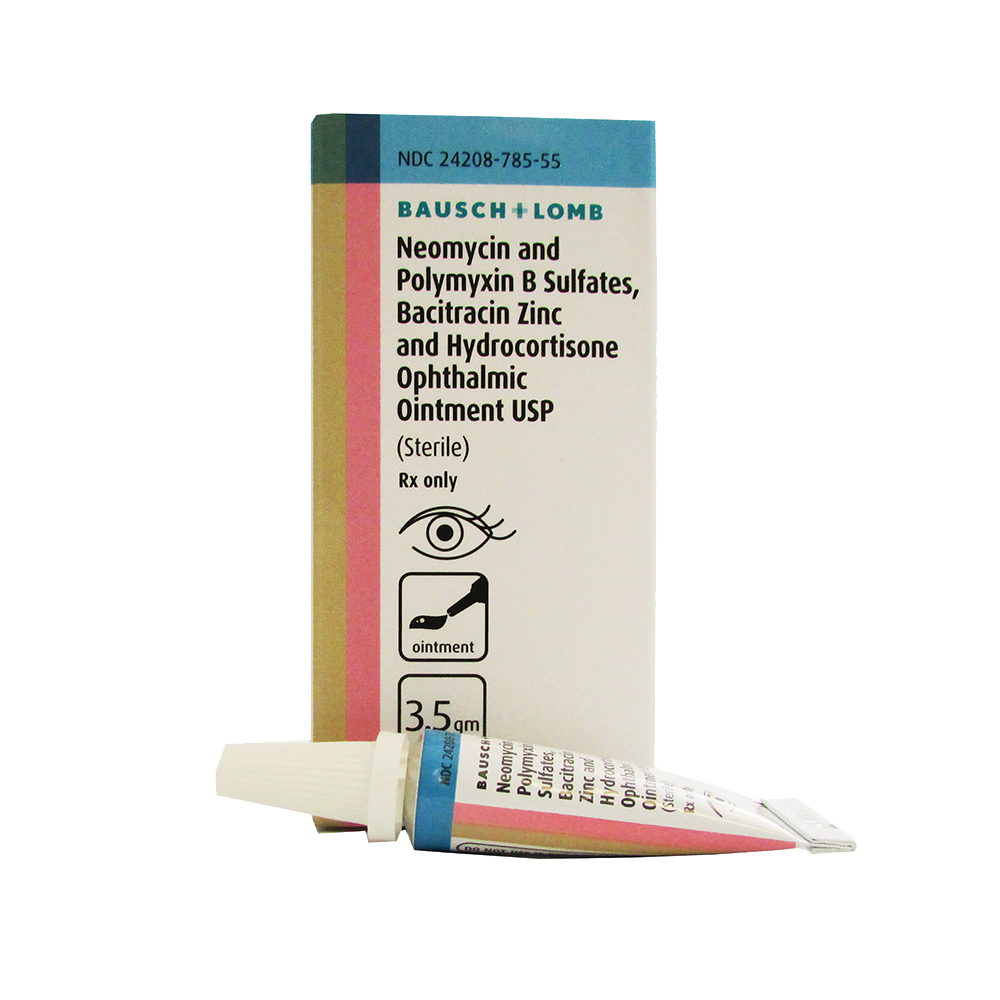Neomycin Sulfate & Polymyxin B Sulfate & Bacitracin Zinc & Hydrocortisone Acetate