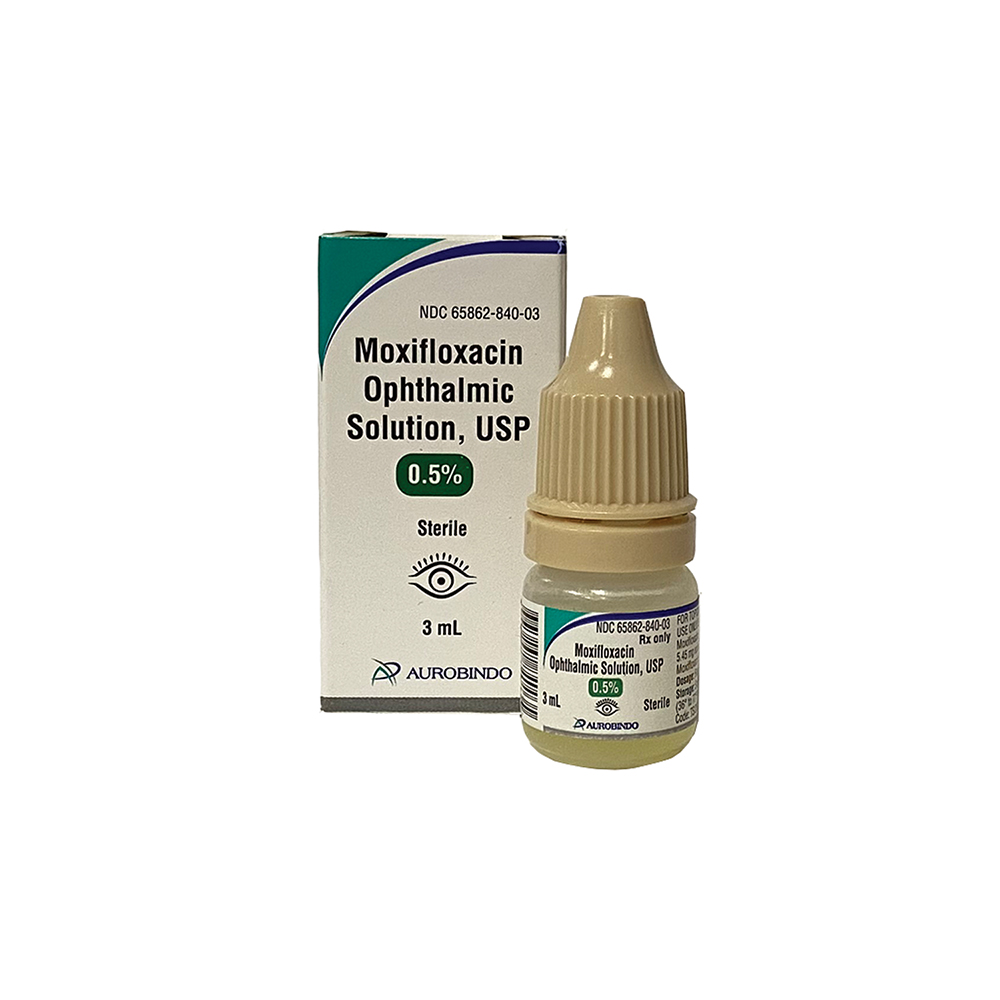 Moxifloxacin HCl 0.5 % Ophthalmic Solution