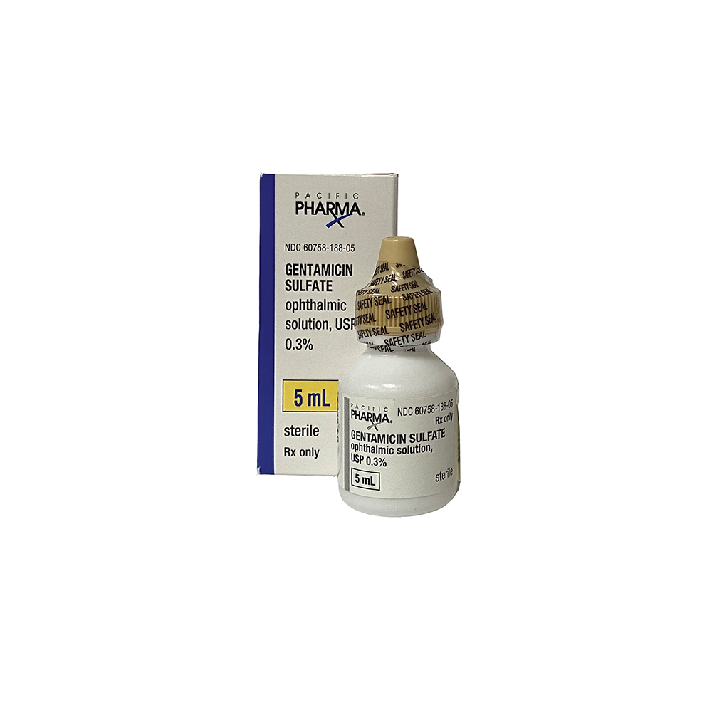 Gentamicin Sulfate 0.3% Ophthalmic Drops