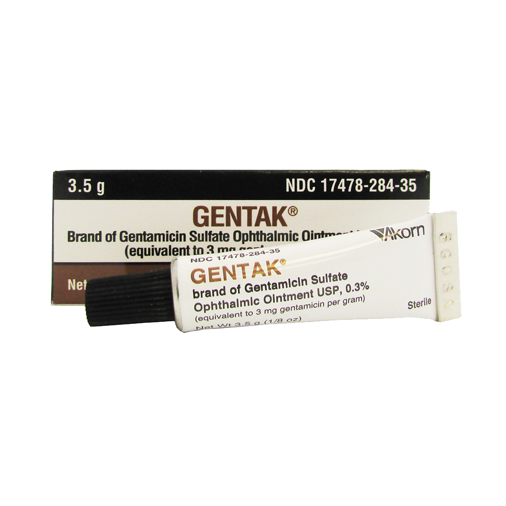 Gentak Ointment (Gentamicin Sulfate 0.3%) - Short Dated