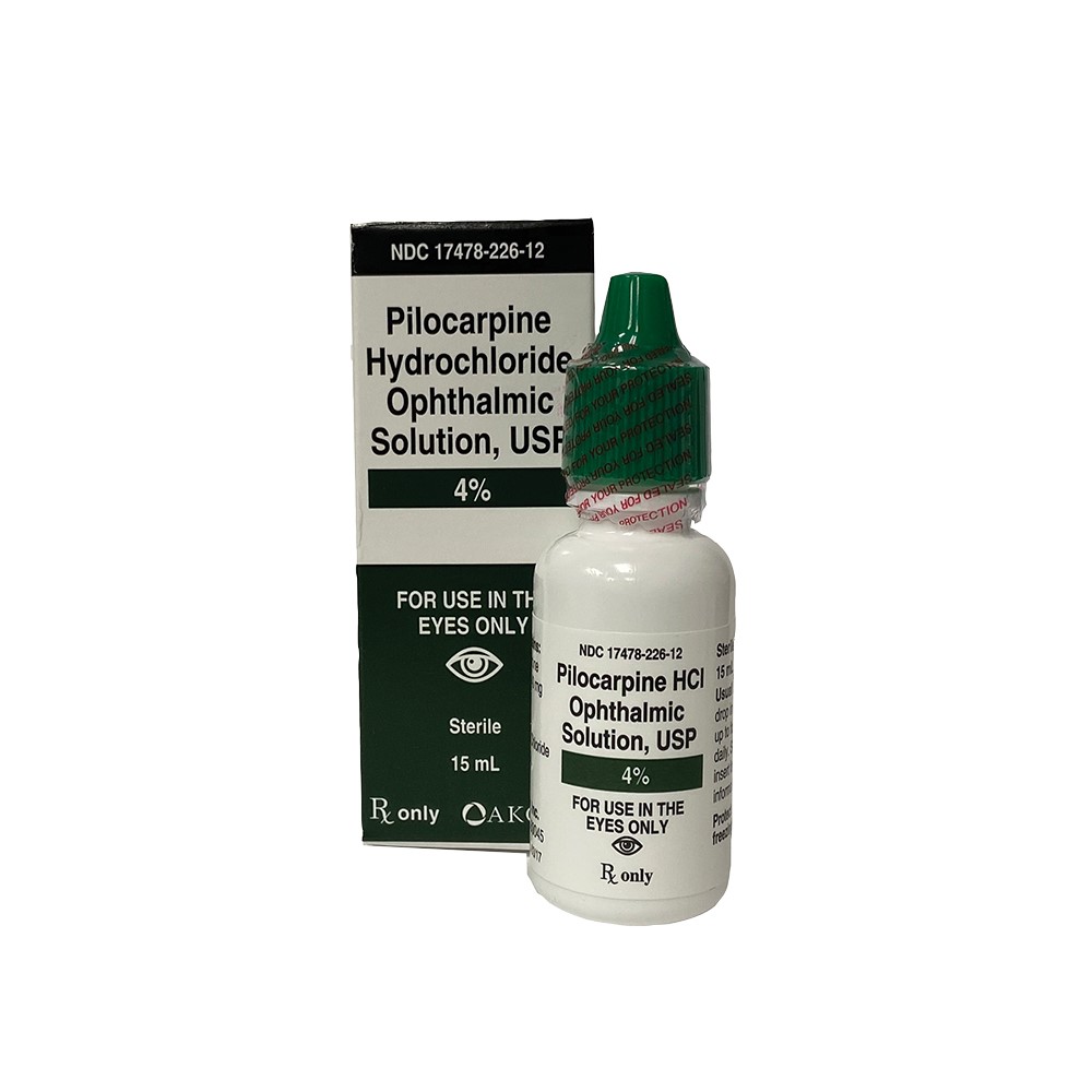 Pilocarpine Hydrochloride 4% 40mg/mL, 15mL