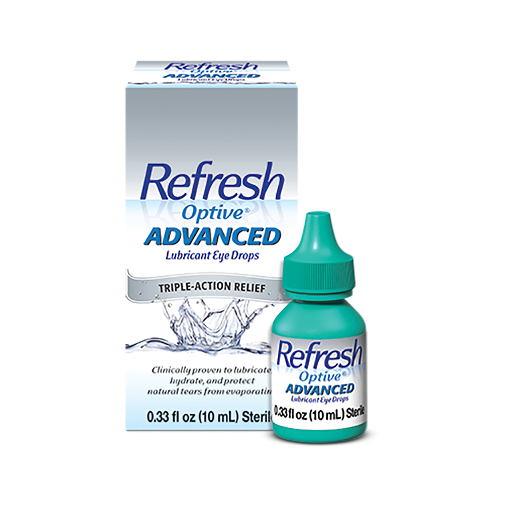 Refresh Optive Advanced Lubricant Eye Drops