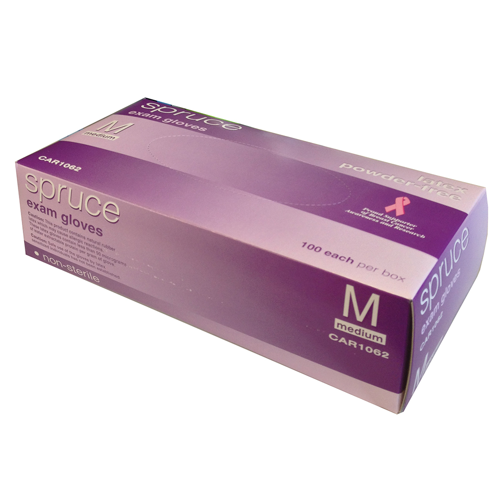 Latex Gloves - Powder-Free