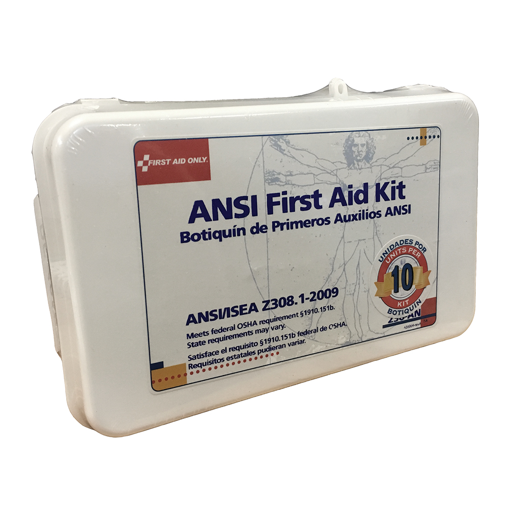 ANSI First Aid Kit (46 piece) - 10 Unit