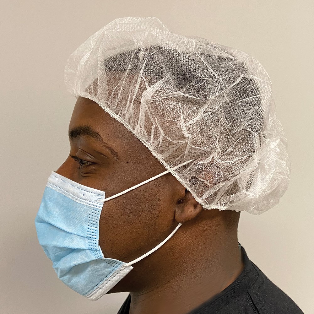 21" Bouffant Cap 100/Bag