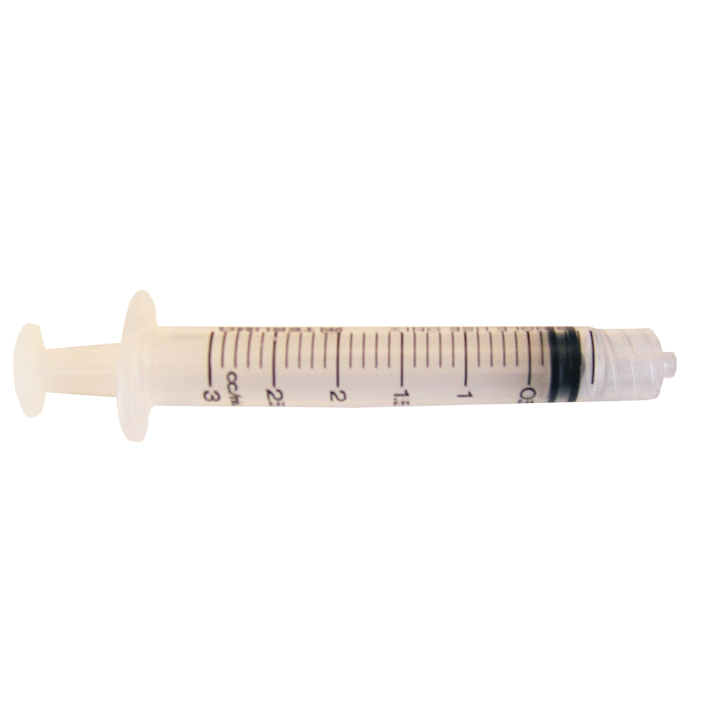 Syringe - Sterile -3cc LL