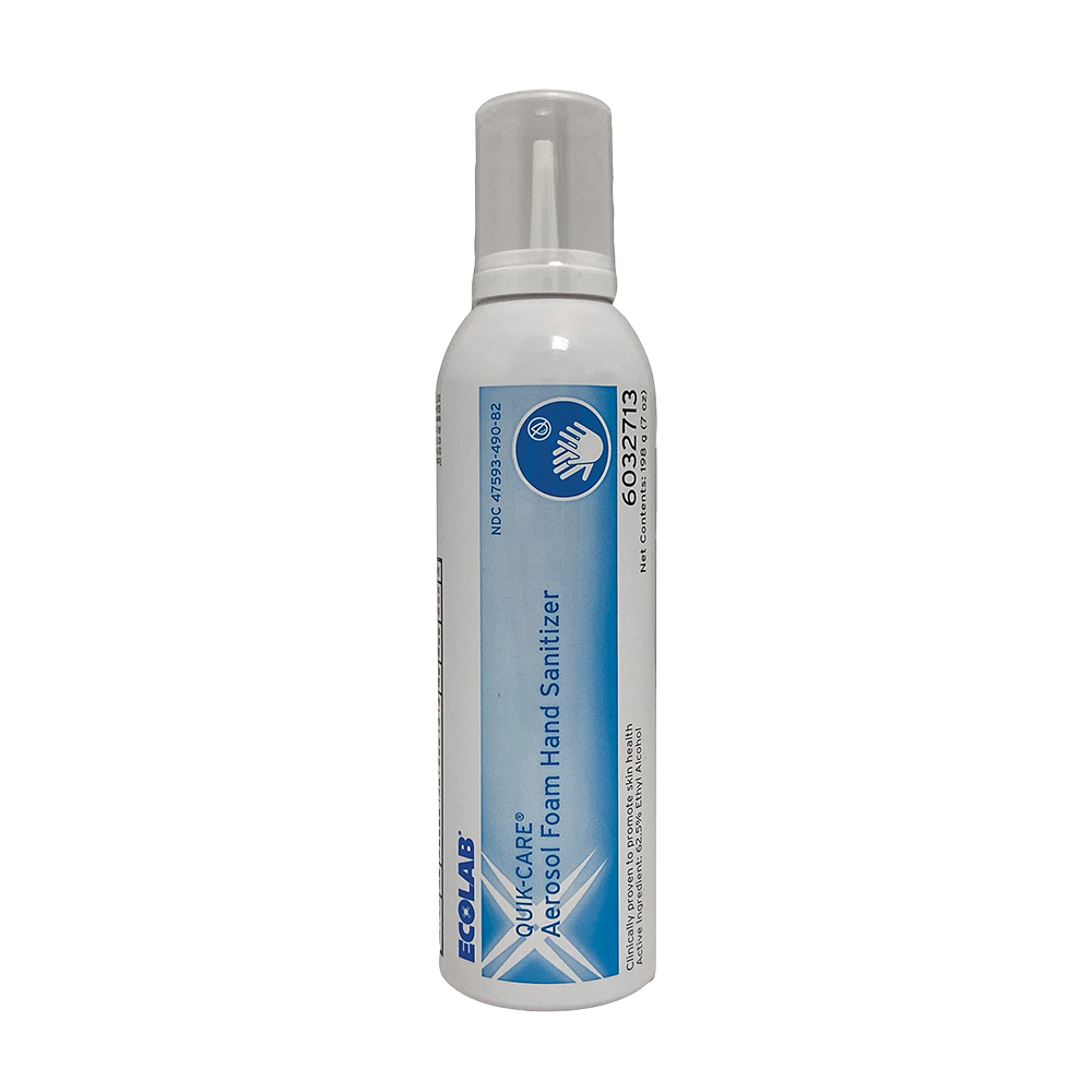 Hand Sanitizer Quik-Care 7 oz. Ethyl Alcohol Foaming Aerosol Can