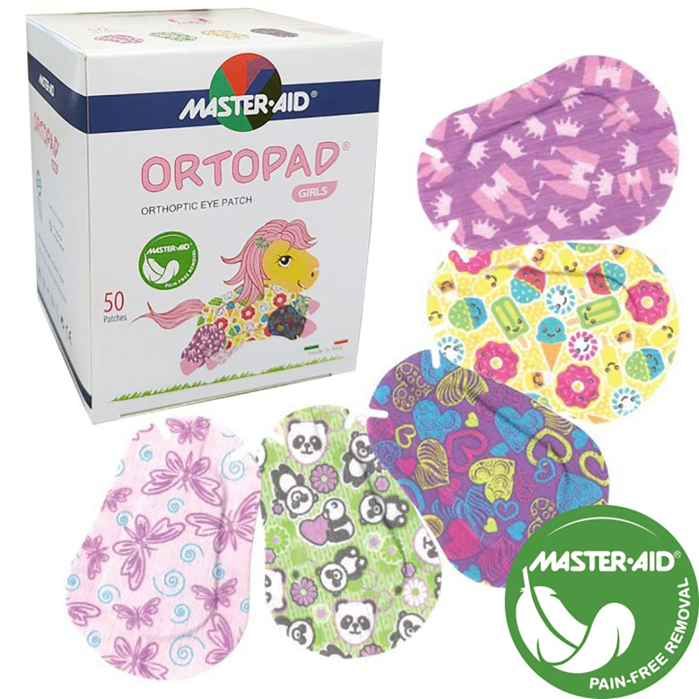 Ortopad Adhesive Eye Patches - Girls