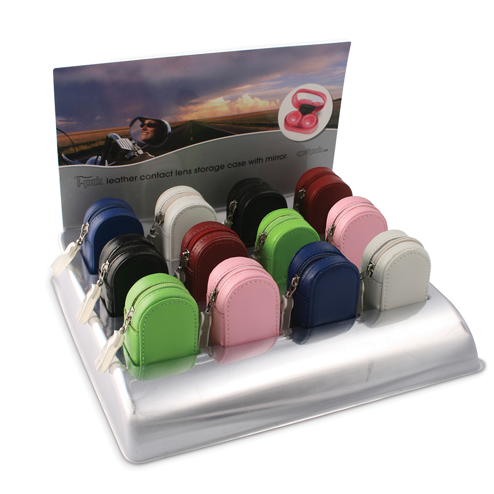 iPAK Leather Contact Lens Cases