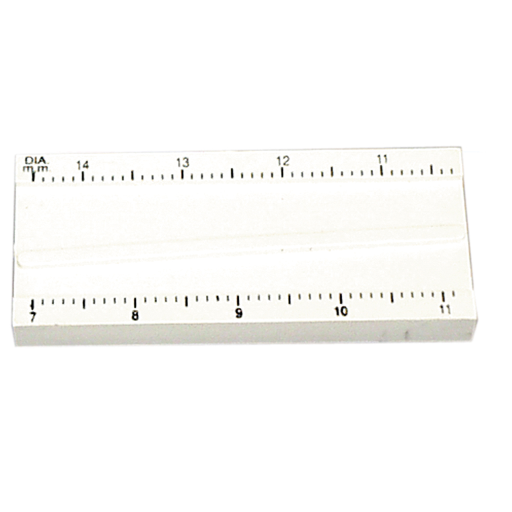 Contact Lens Diameter Gauge