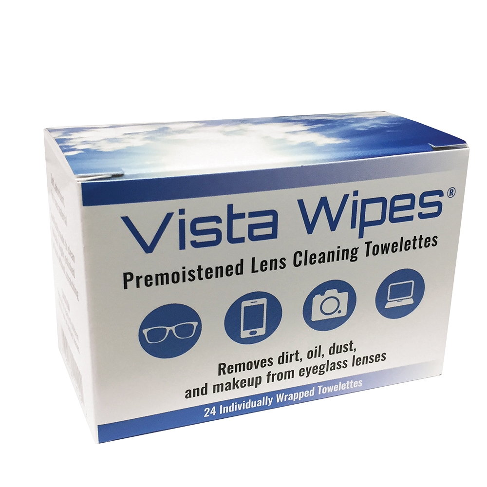 Vista Wipes Premoistened Lens Towelettes by Amcon
