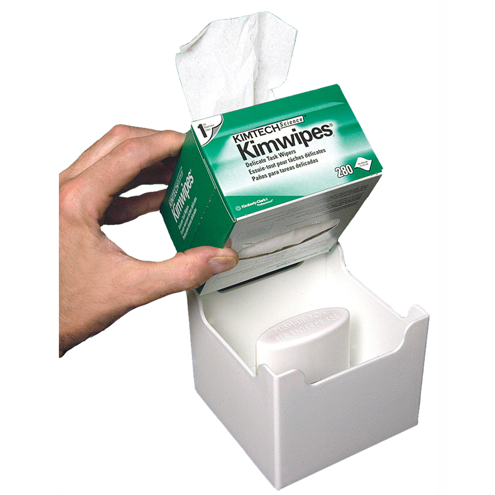 The Push-up Box Dispenser for Kimwipes