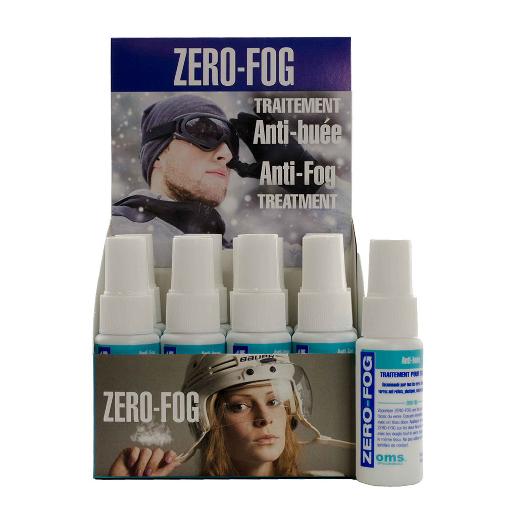 Zero-Fog Anti-Fog, Anti-Static Spray