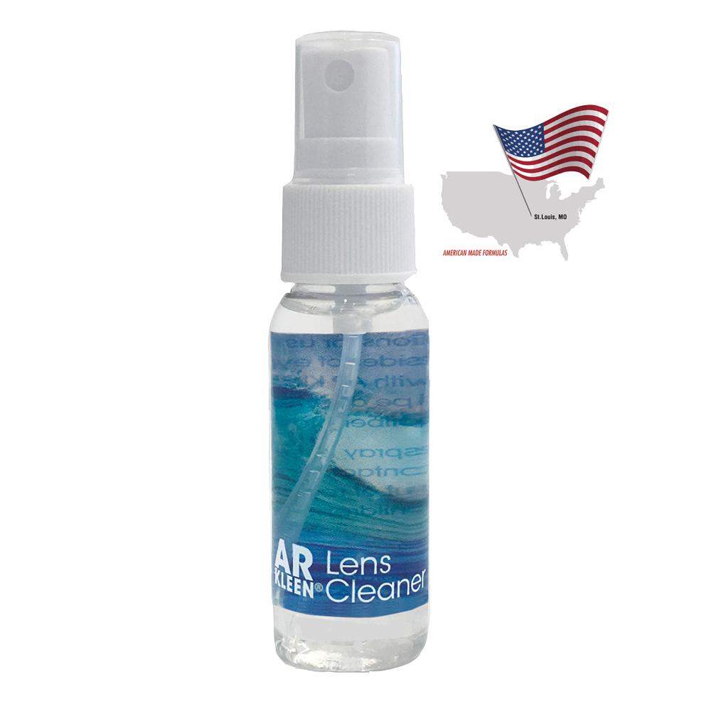 AR KLEEN - 1oz Multi-Purpose Lens Cleaner - Reverse Graphic Label, Non-personalized