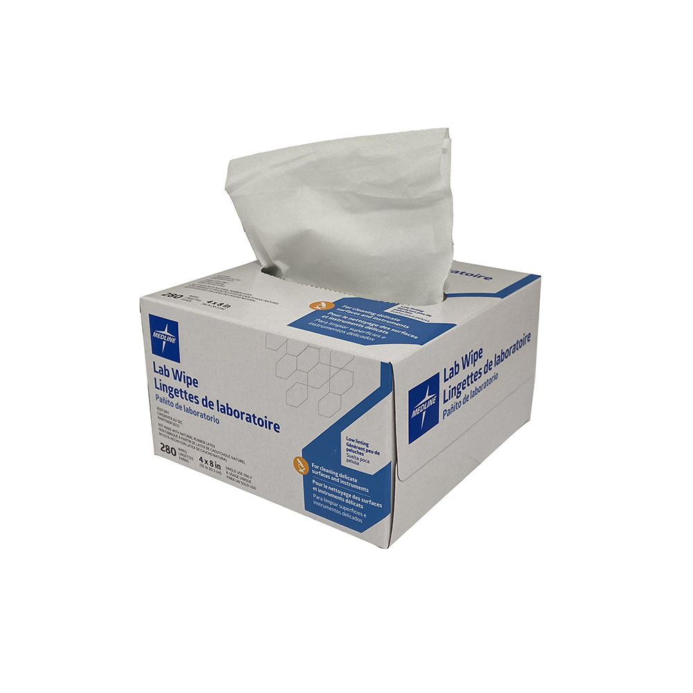DELICATE TASK LAB WIPES 4" X 8"