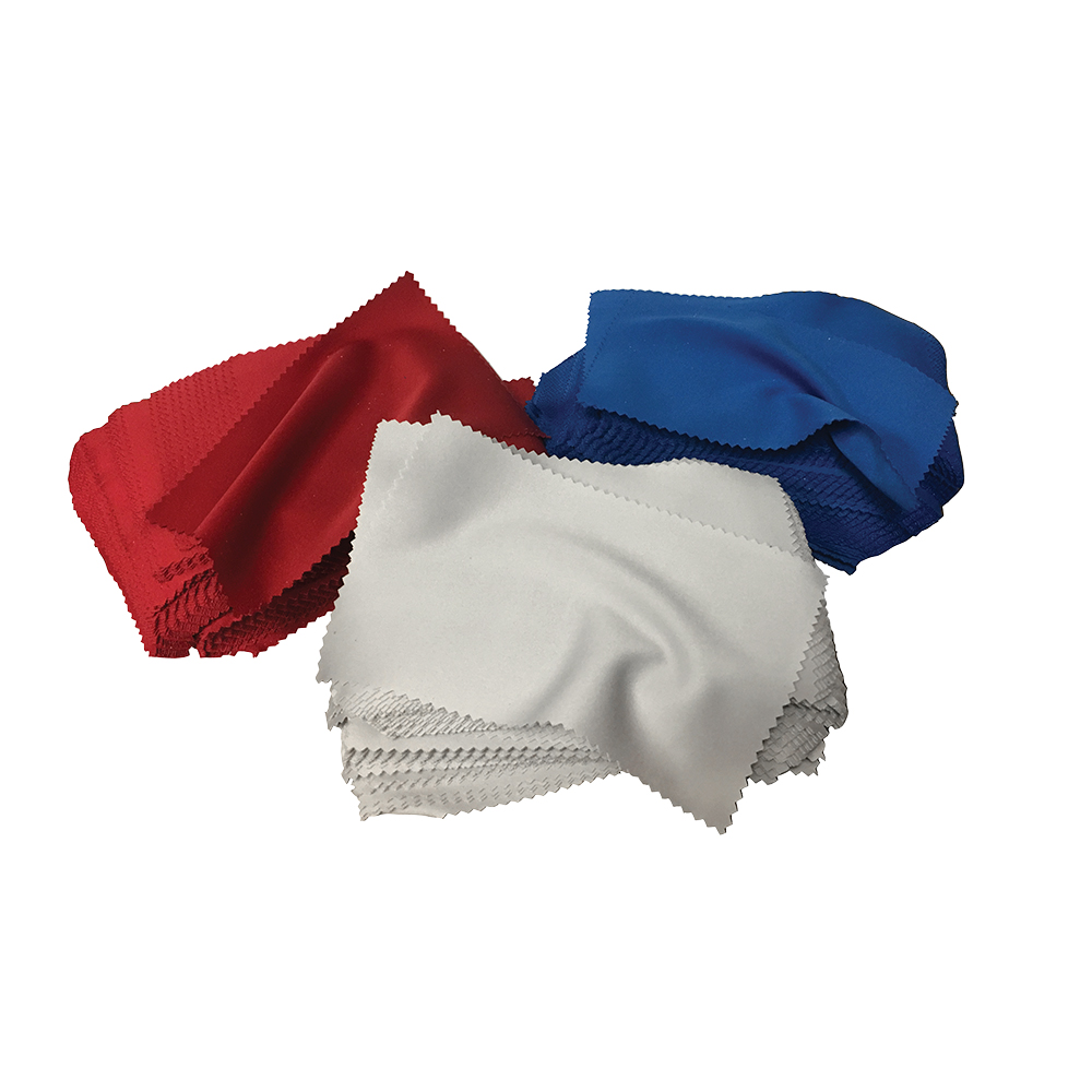 Standard Silky Microfiber Cloths - 4" x 6"