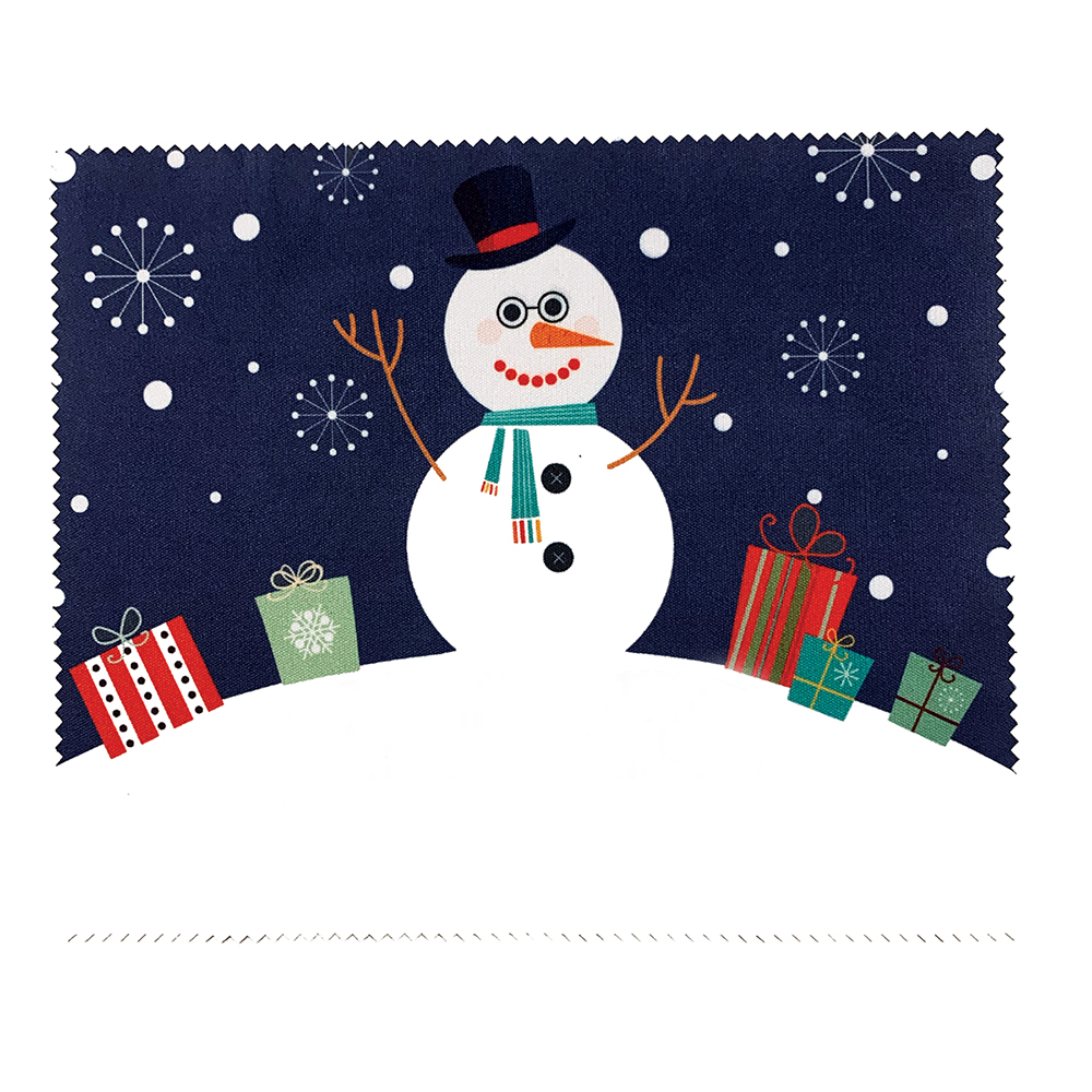 Snowman Microfiber Cloth