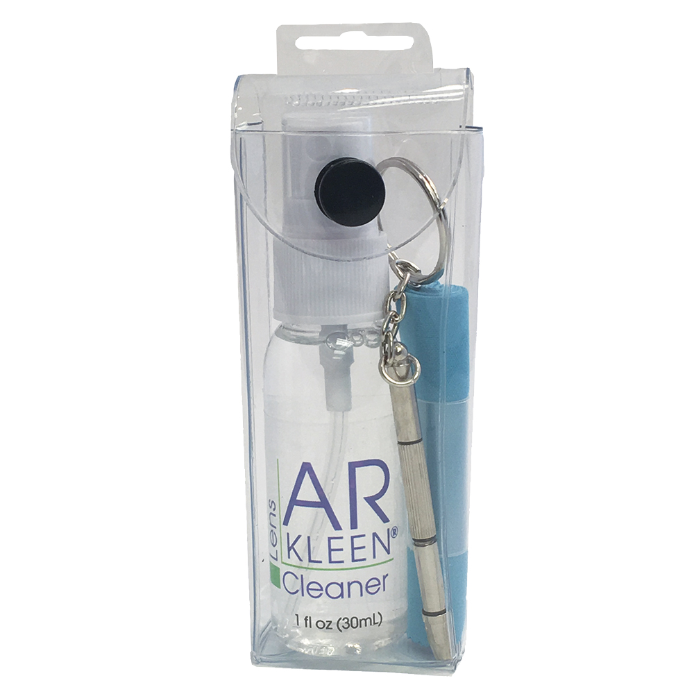 Basic Lens Care Kit with Screwdriver Key Chain (1 oz Cleaner), Non-personalized