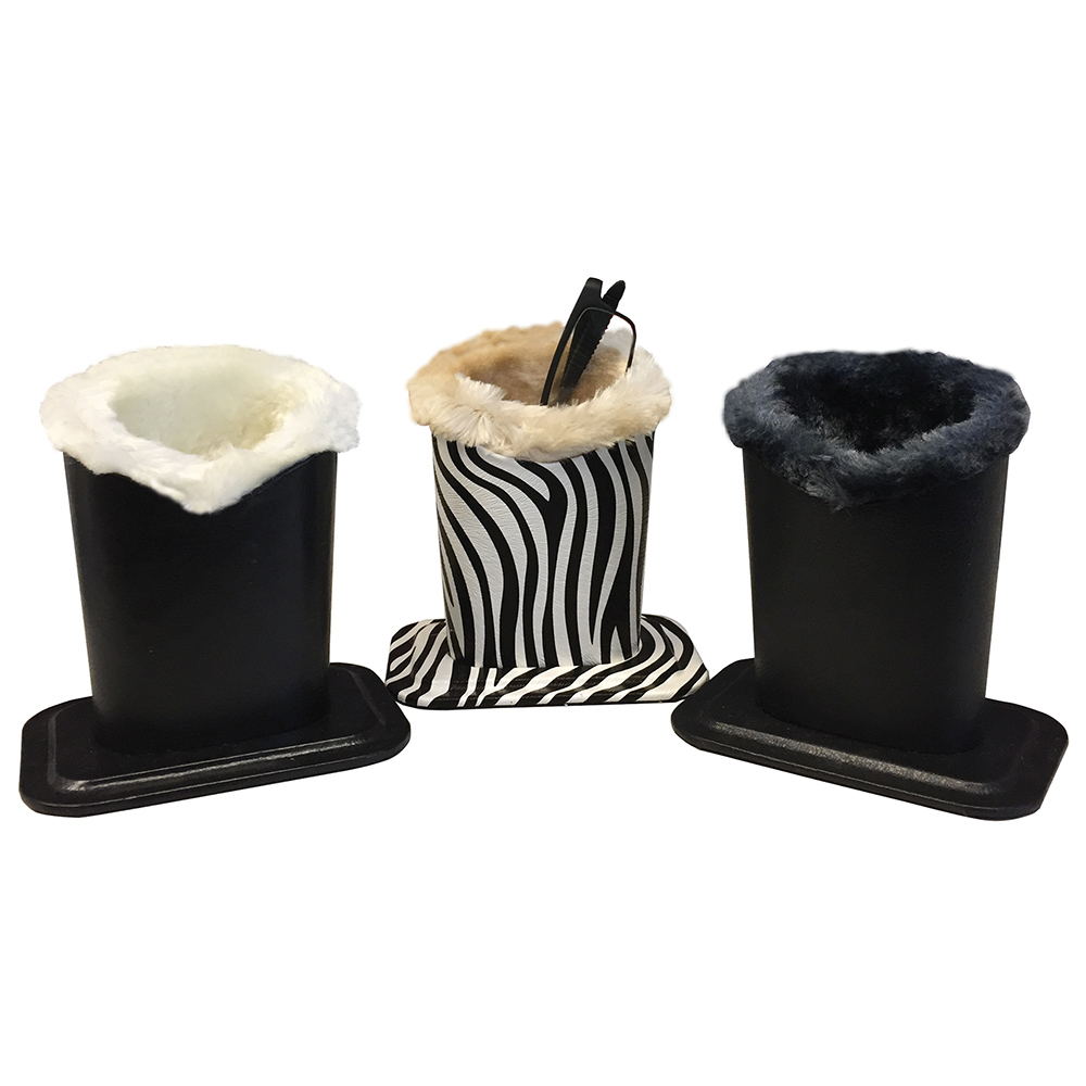 Fur Lined Eyeglass Caddies