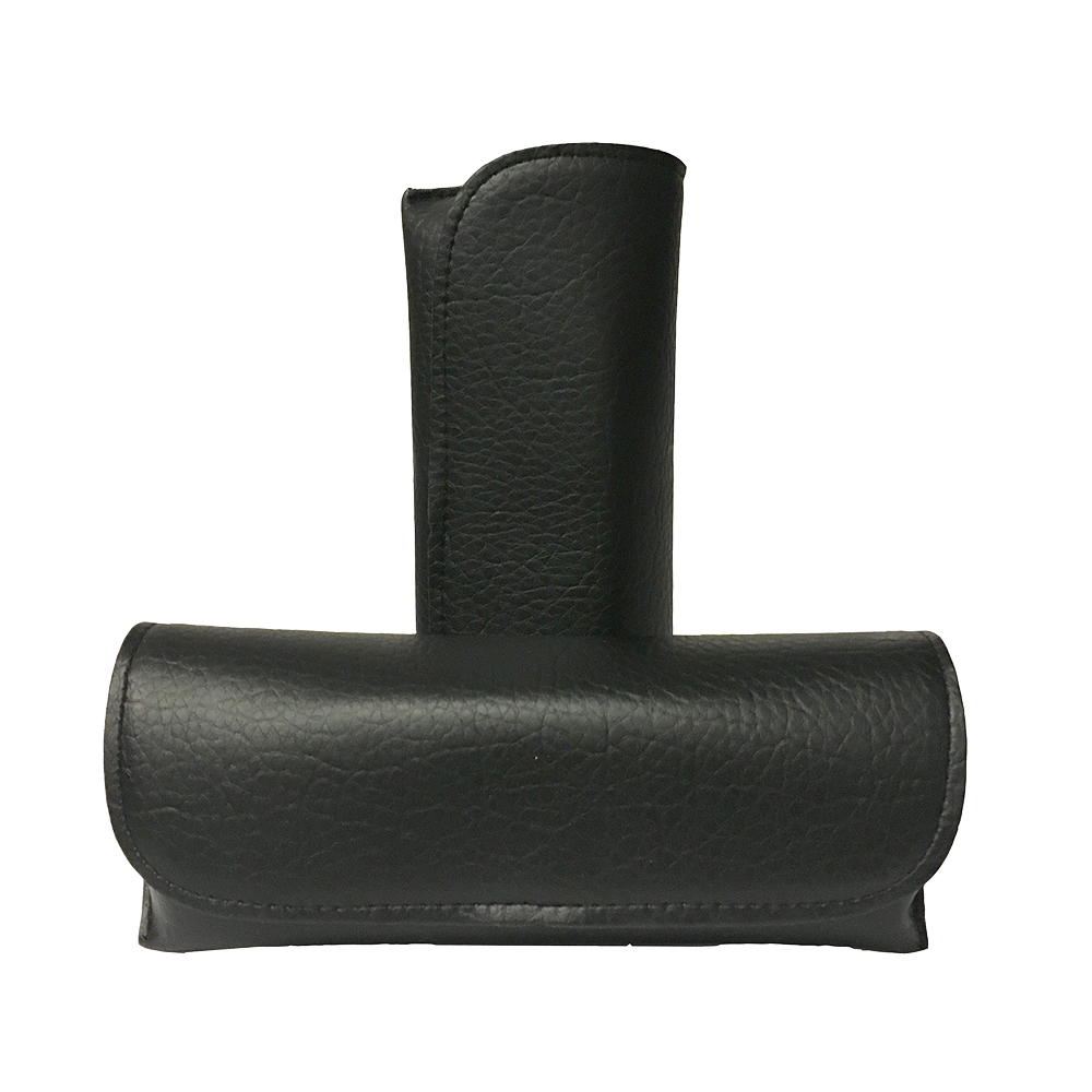 Leatherette Fold-Over Case with Velcro Closure
