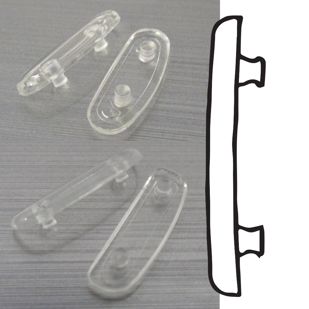 Soft Silicone Snappy Pad - 5 pair pack