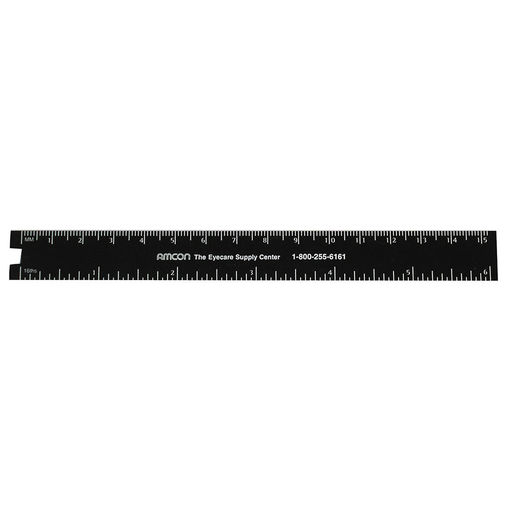 Black Ruler -6 Inch