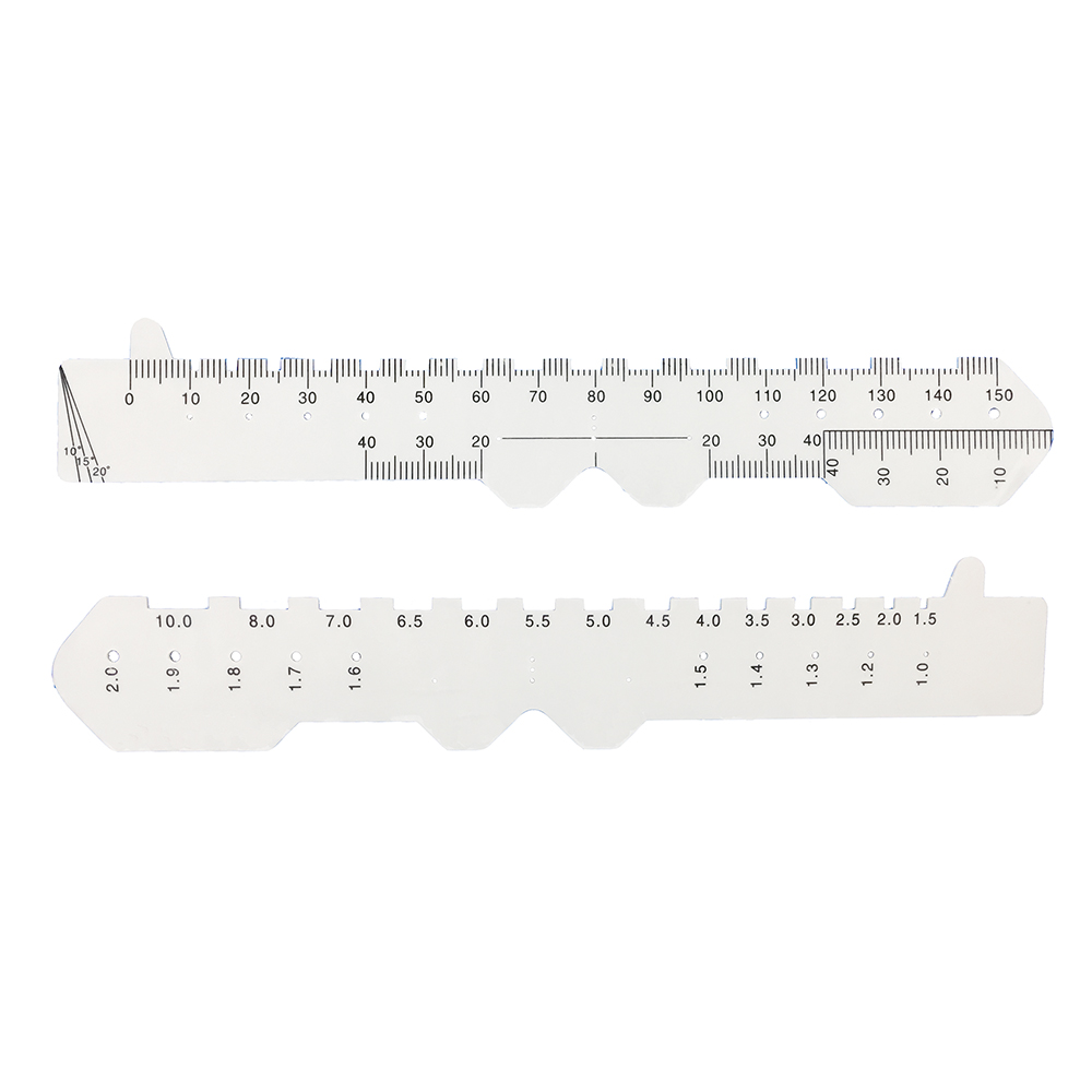Screw and Hardware Sizing Gauge/Ruler by Amcon
