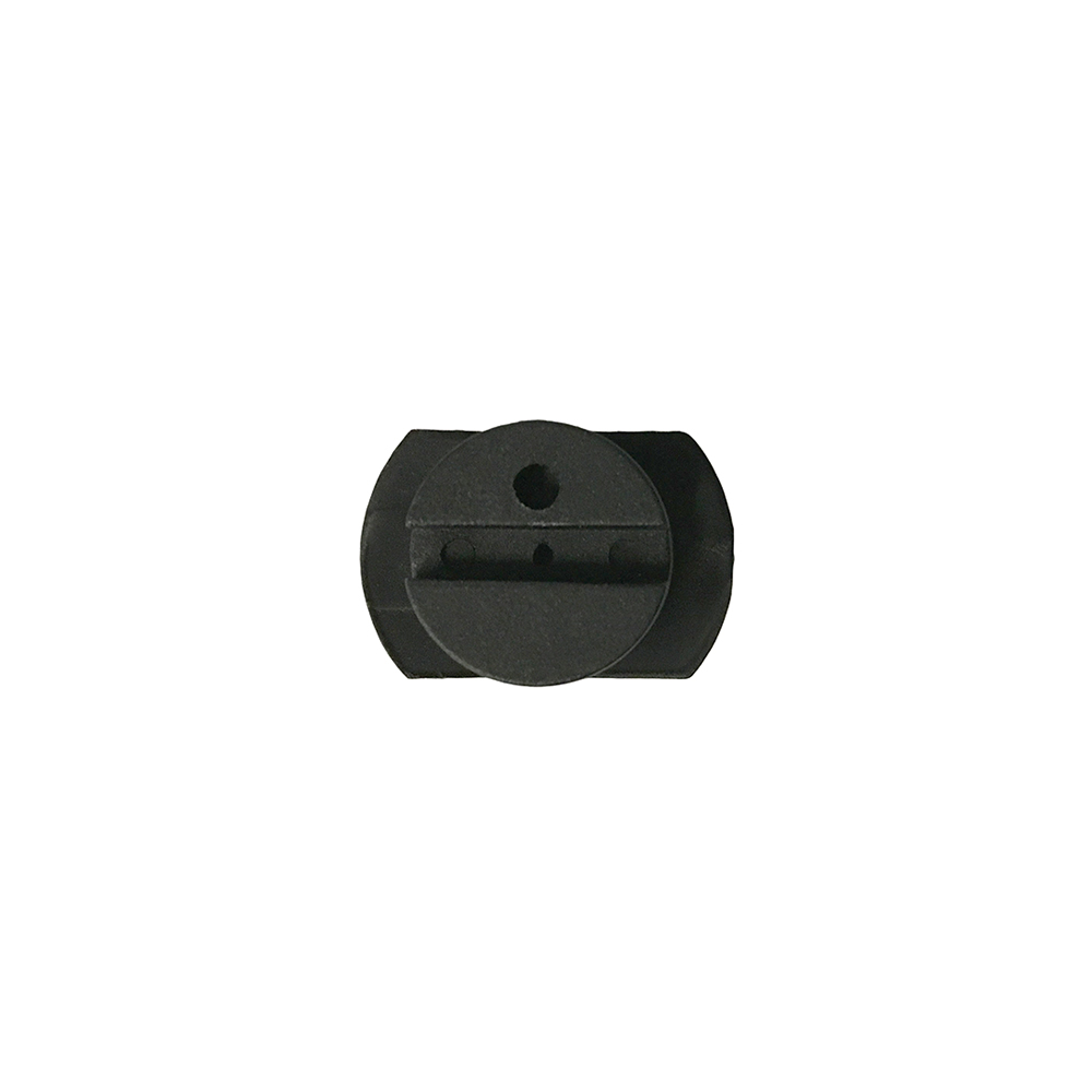 Lens Edging Block - Santinelli, Graphite 1/2 Eye