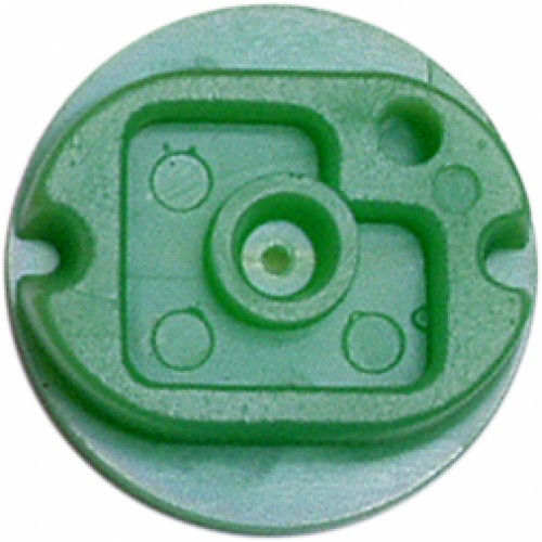 BPI Block, Style 8 (Shuron), Flexi-block, lime, 25-pack