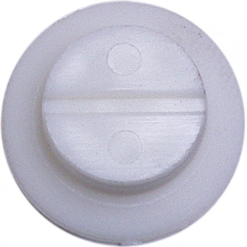 BPI Block, Style 5 (Halbrecht), rigid, white, 25-pack