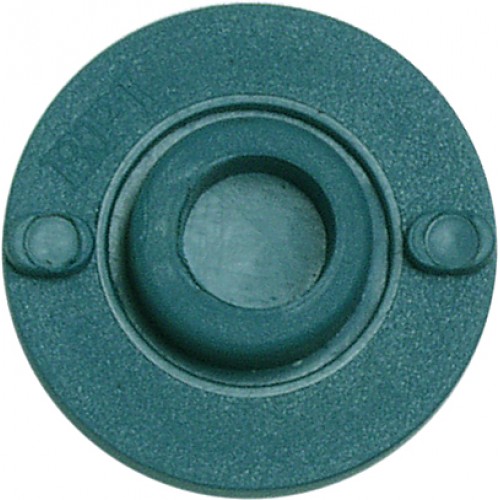 BPI Block, Style 6 (OMI), rigid, aqua, 25-pack