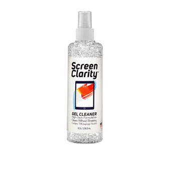 Screen Clarity™ Gel Screen 8oz Cleaner POP Display