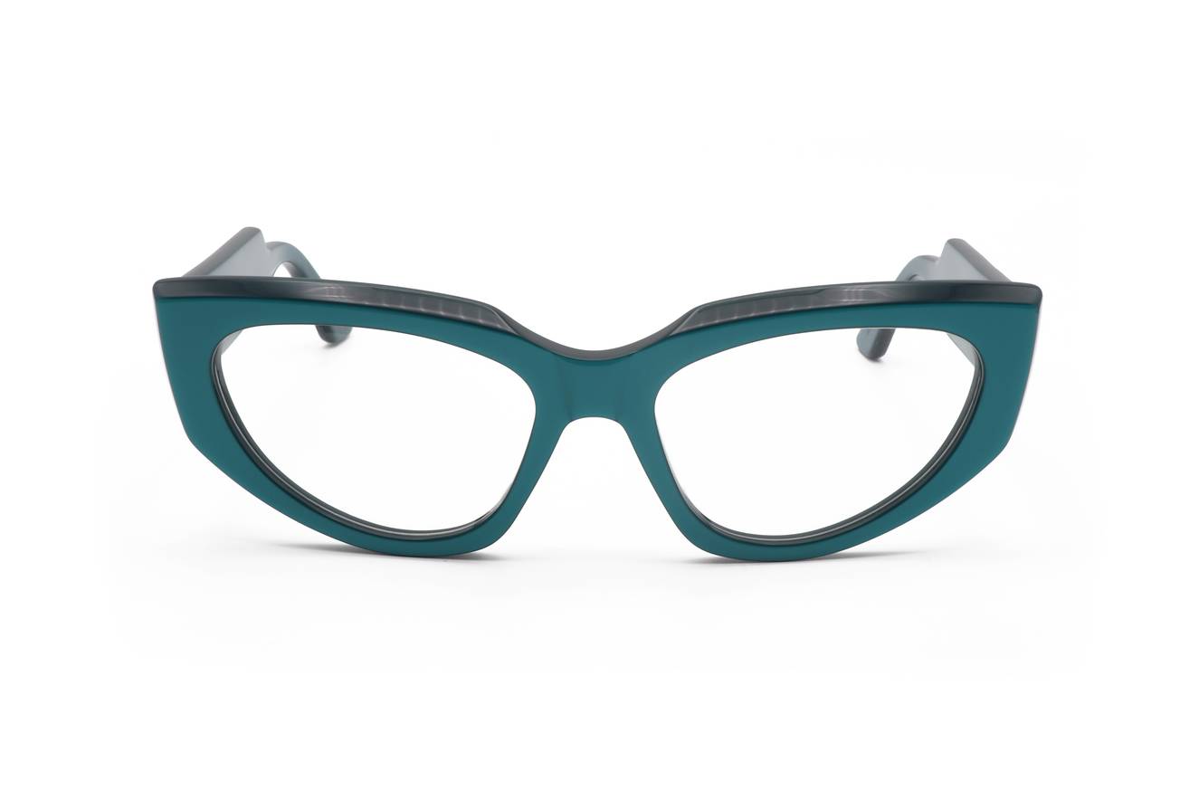 Marni - MRN FRAME TAHAT METALLIC TEAL 3C2 55 18 145