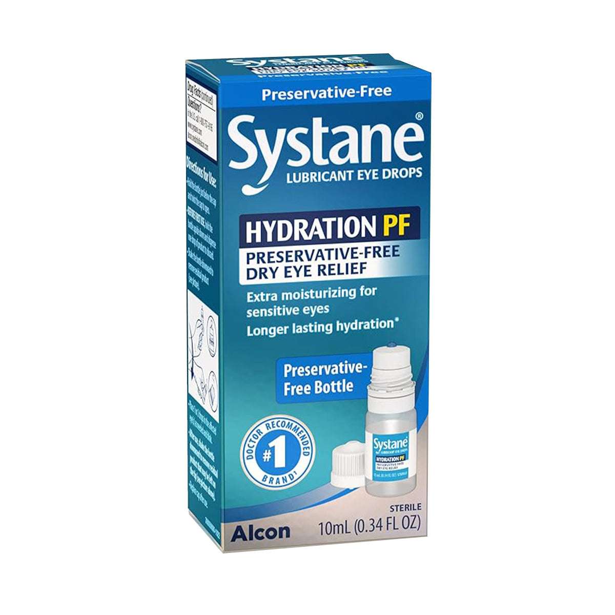 Systane Hydration Pf Lubricant Eye Drops (Preservative Free Multidose Bottle) 10ml