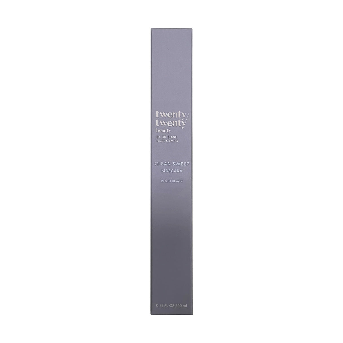Twenty Twenty Clean Sweep Mascara, Pitch Black, 10ml