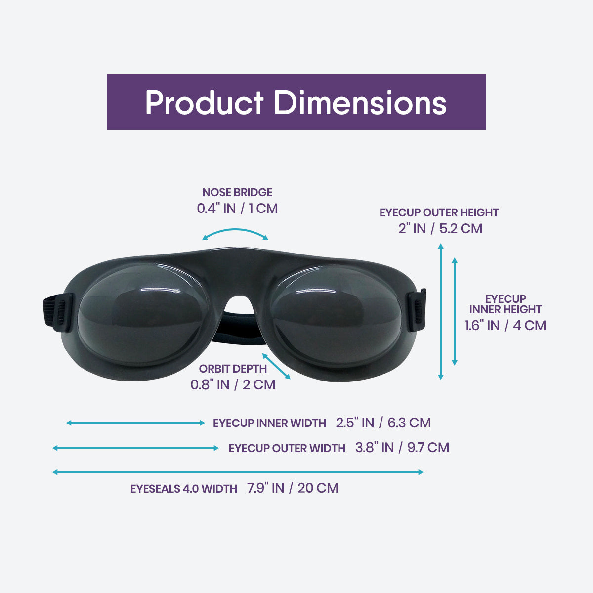 EyeEco Eyeseals 4.0 Hydrating Sleep Mask for Nighttime