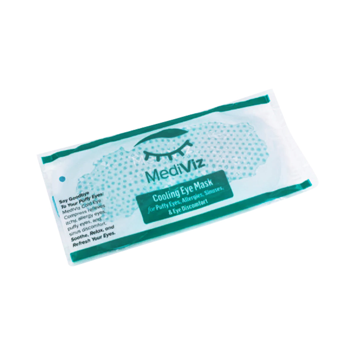 MediViz Cooling Eye Mask for Puffy Eyes, Allergies, Sinuses, and Itchy Eyes