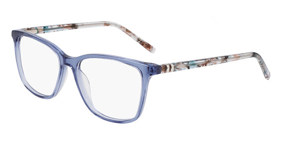 Marchon NYC - M-5024 - 51 - 432 CRYSTAL SLATE/GREY MARBLE