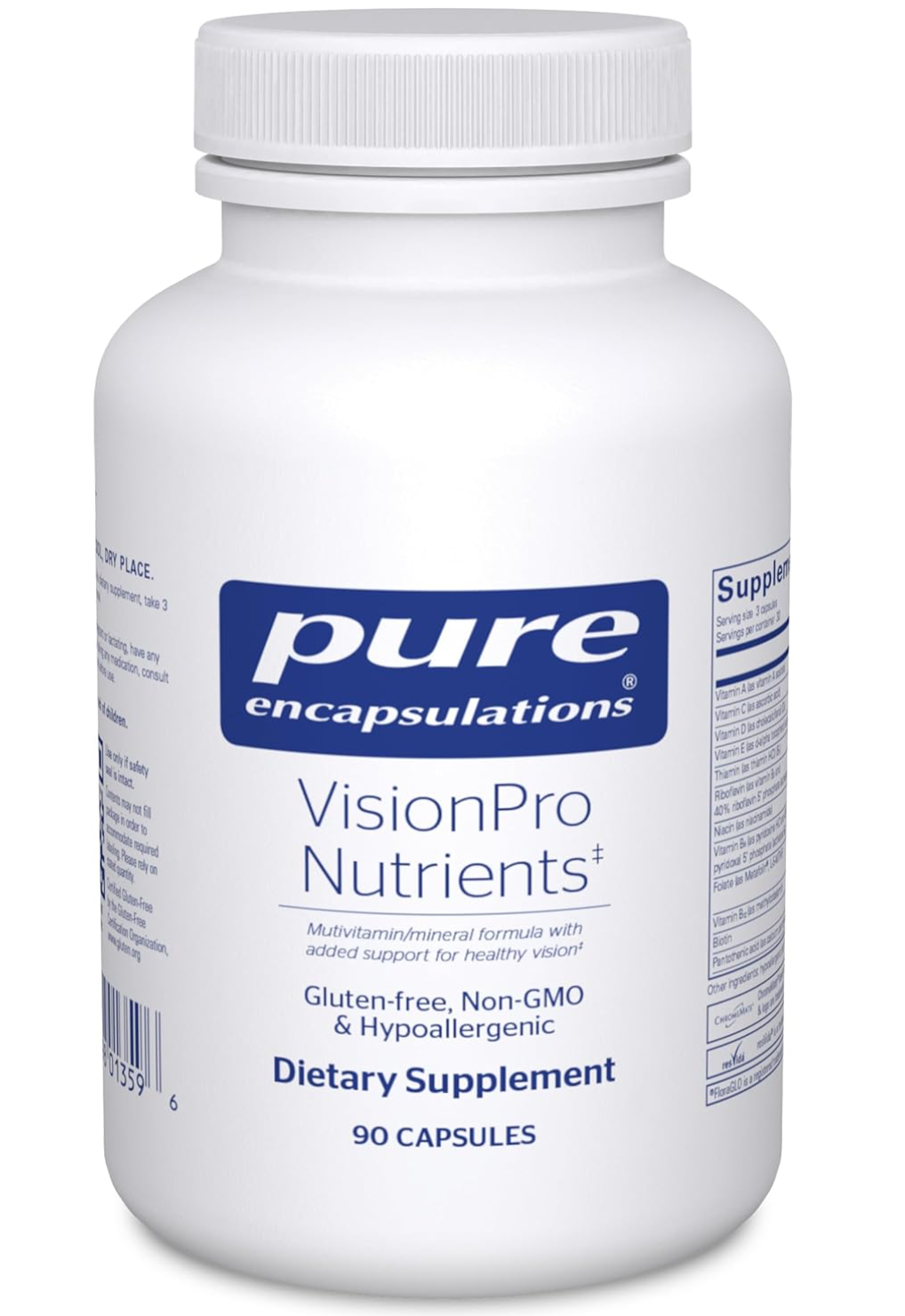 Pure Encapsulations VisionPro Nutrients, Multivitamin for Maintaining Healthy Vision (90 ct.)