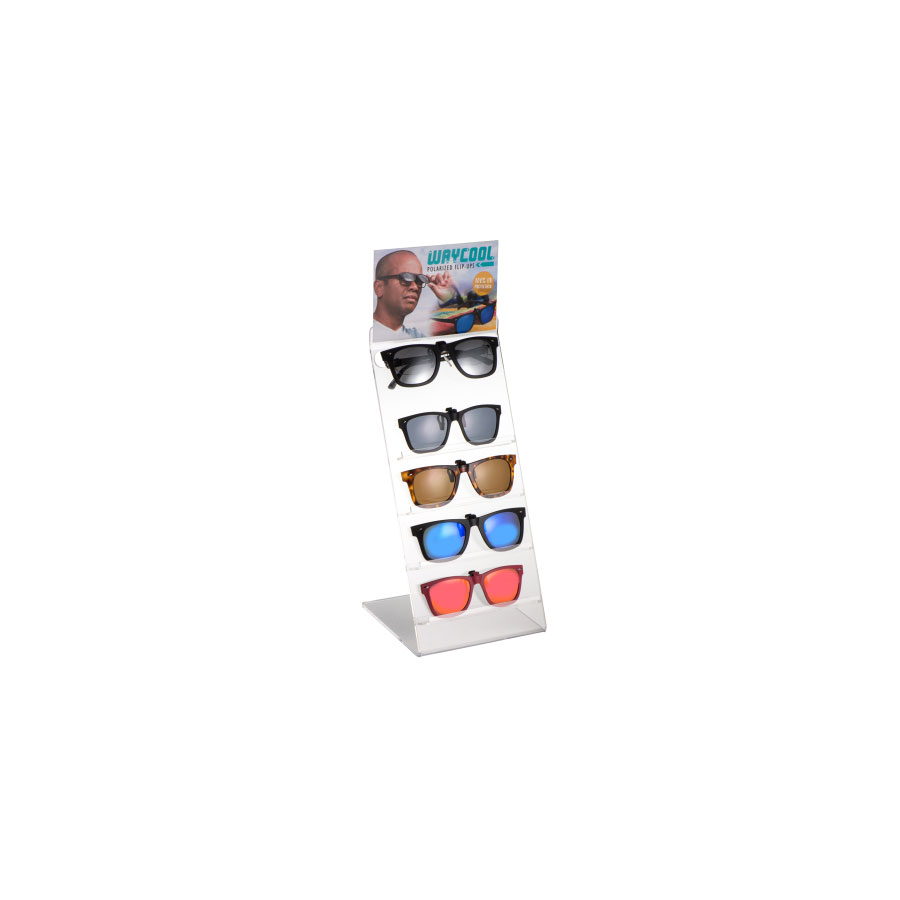 WayCool Polarized Flip-Ups Display