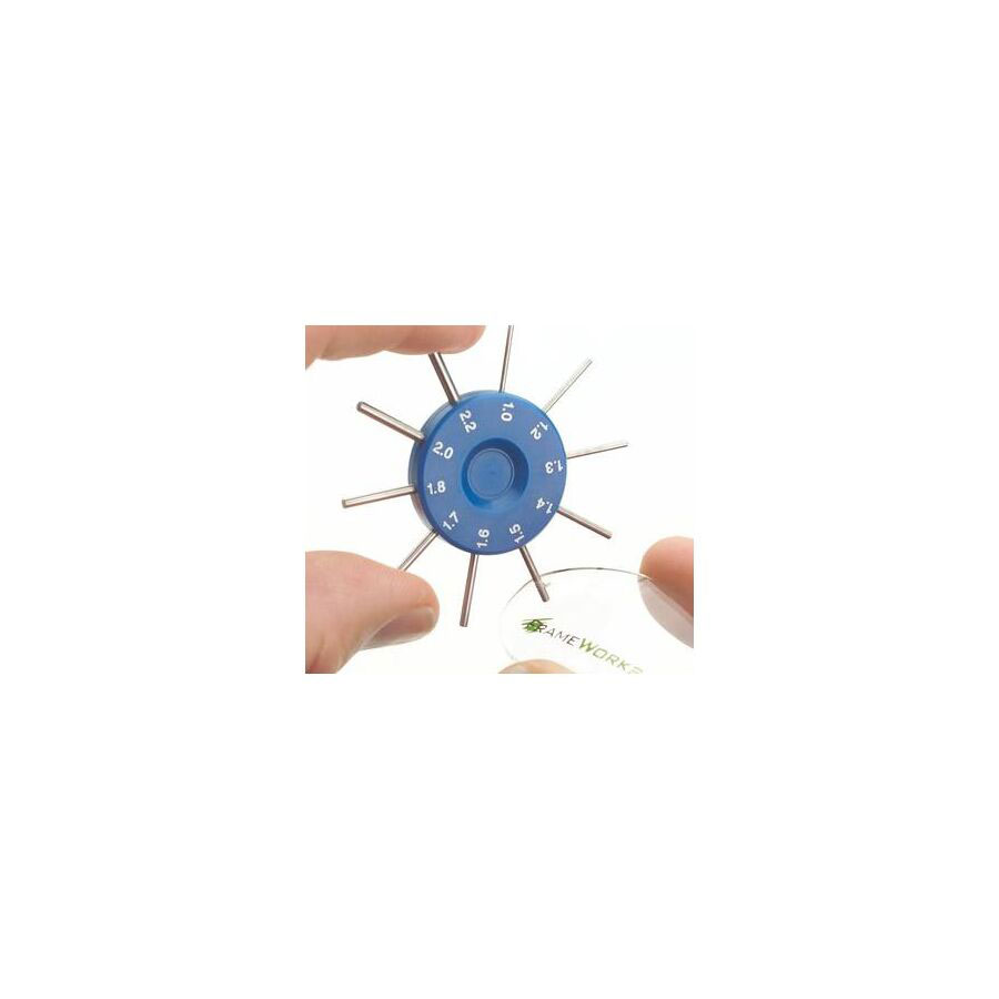 Fast Find™ Lens Hole Gauge