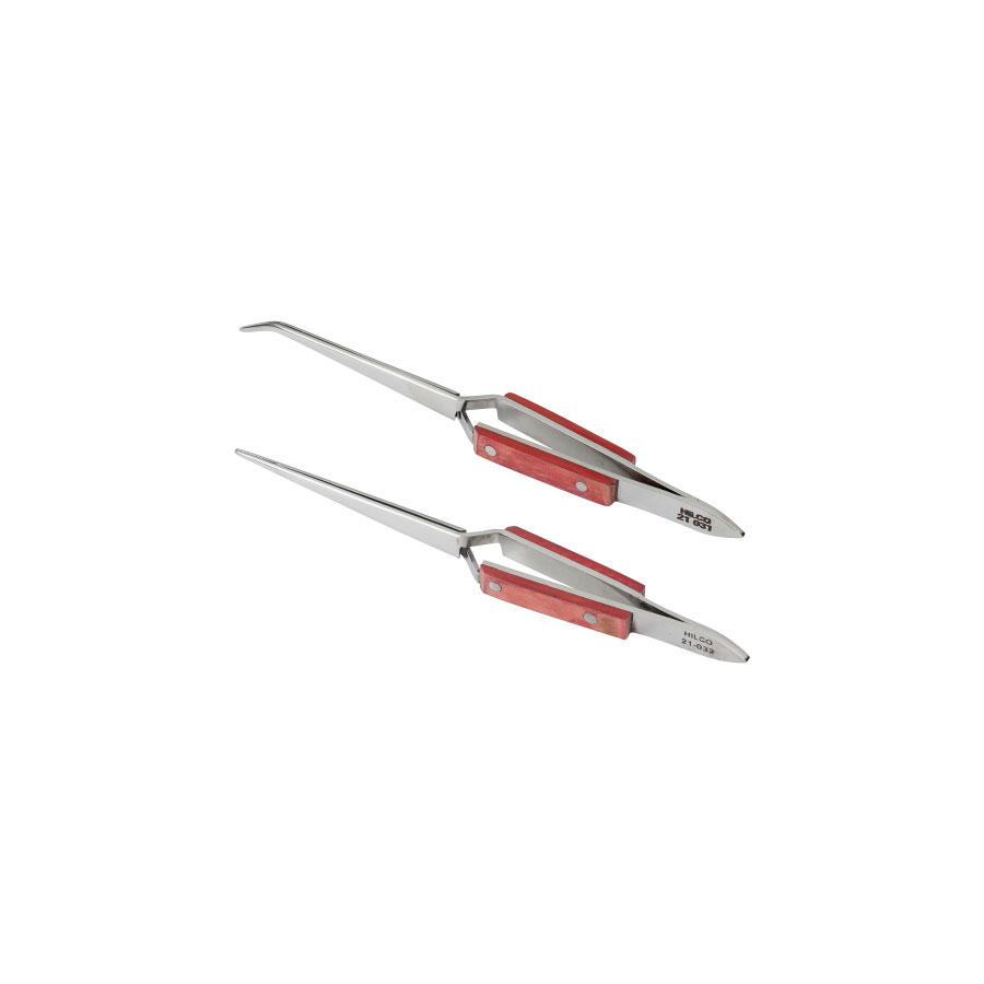 Tweezers - Straight and Bent Nose Self-Closing