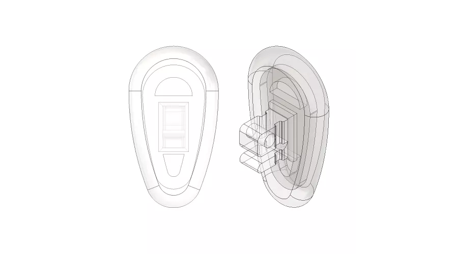 Logic® 2.0 Nose Pads Silicone