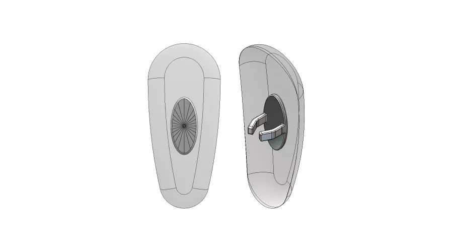 Clip-On Vinyl & Acetate Nose Pads